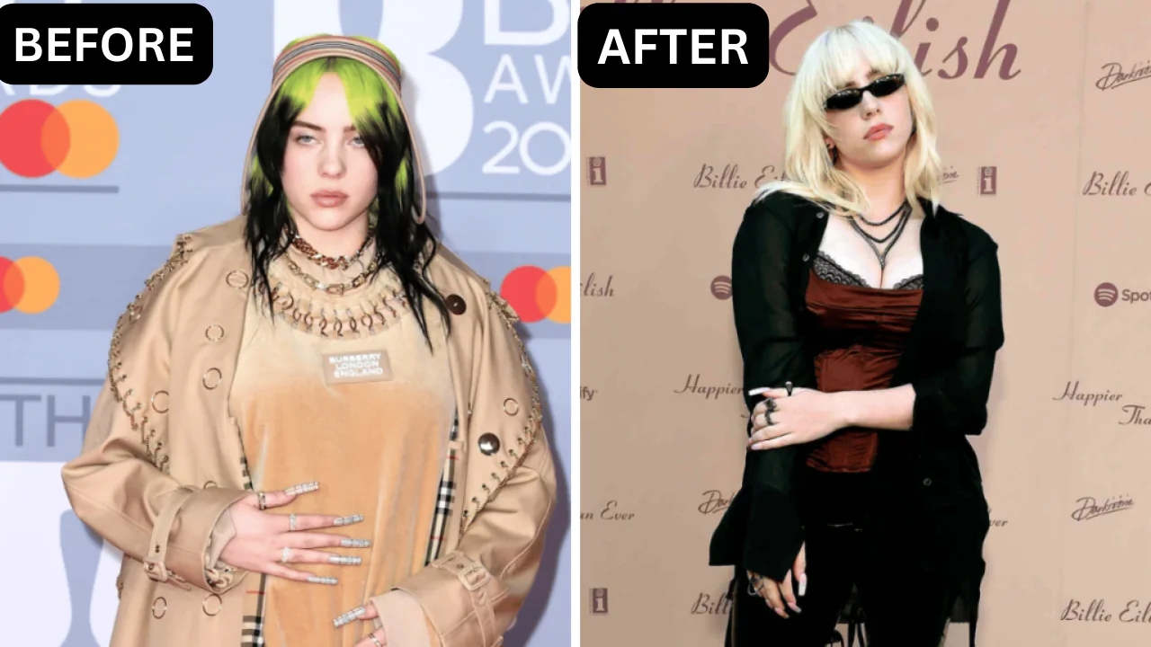 billie eilish weight loss