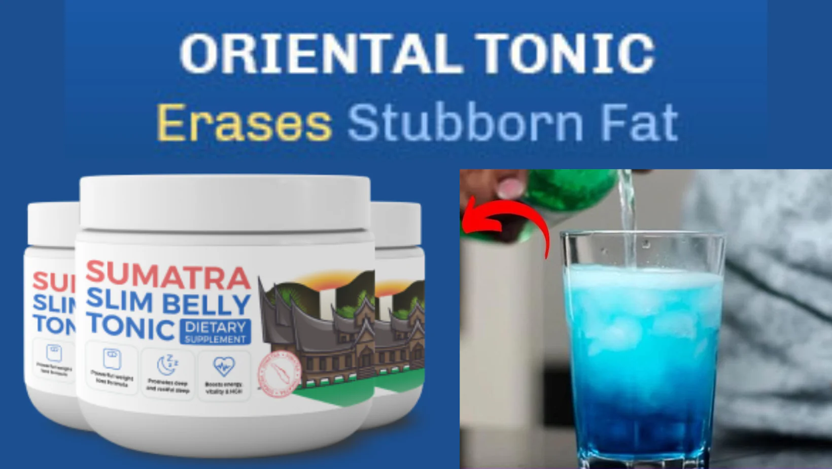 Oriental Blue Tonic Melts Fat Review - Recipe and Ingredients