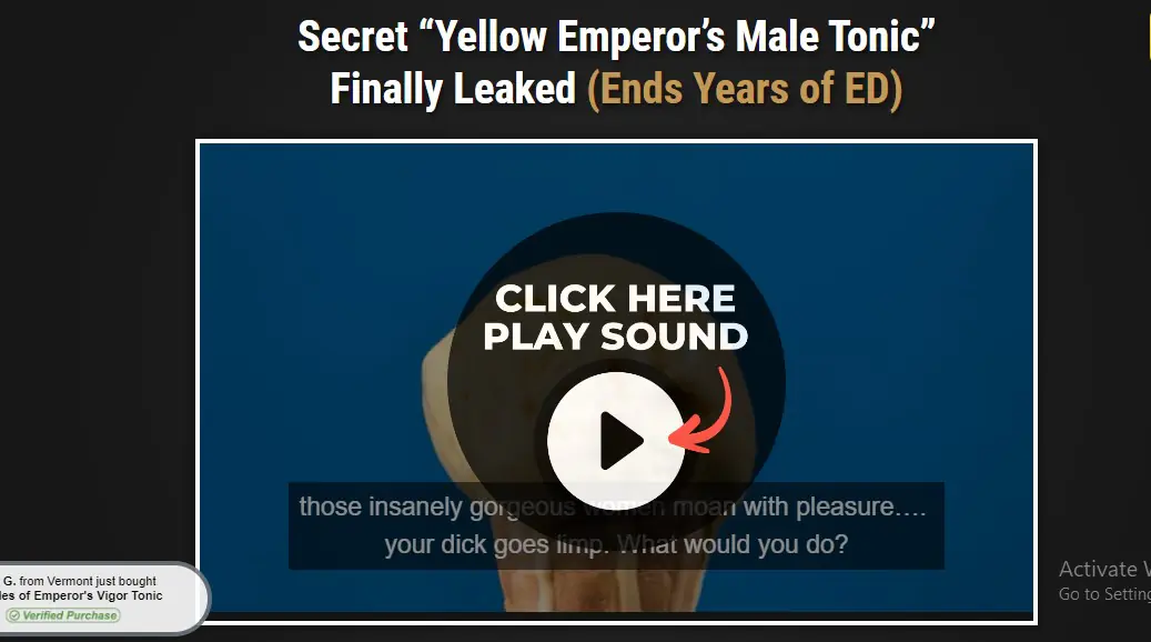 Yellow Emperor’s Male Tonic