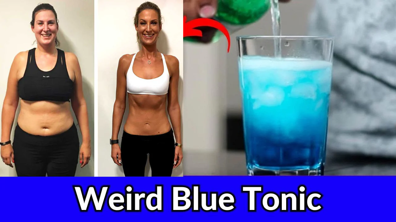 weird blue tonic for weight loss