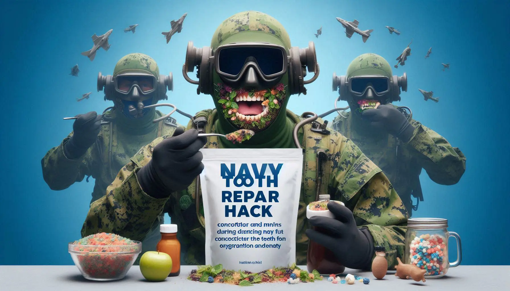 Navy Tooth Repair Hack