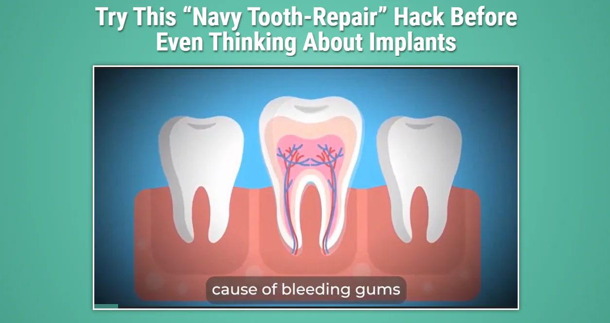 Navy Tooth Repair Hack