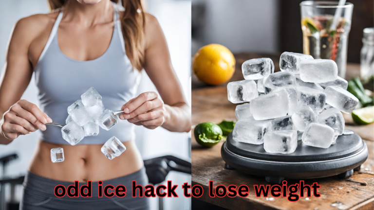 odd ice hack to lose weight