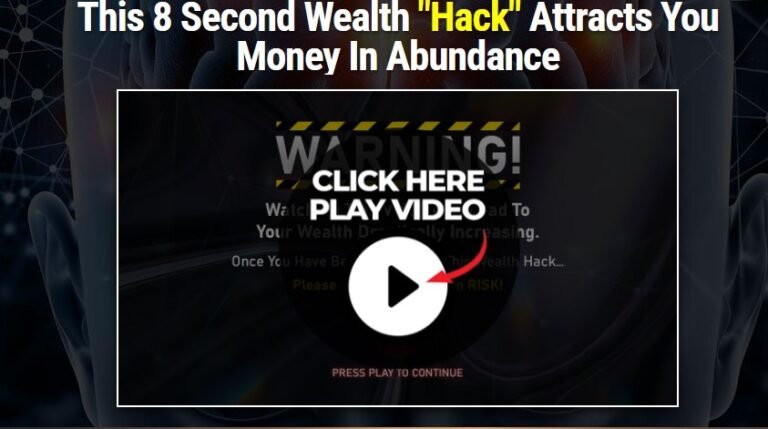8 Second Wealth Hack