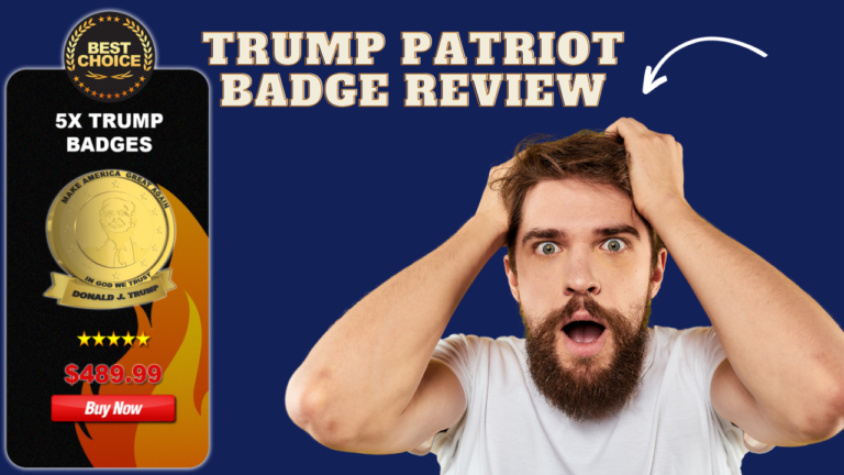 Trump Patriot Badge Review