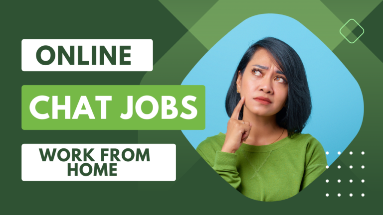 online chat jobs work from home