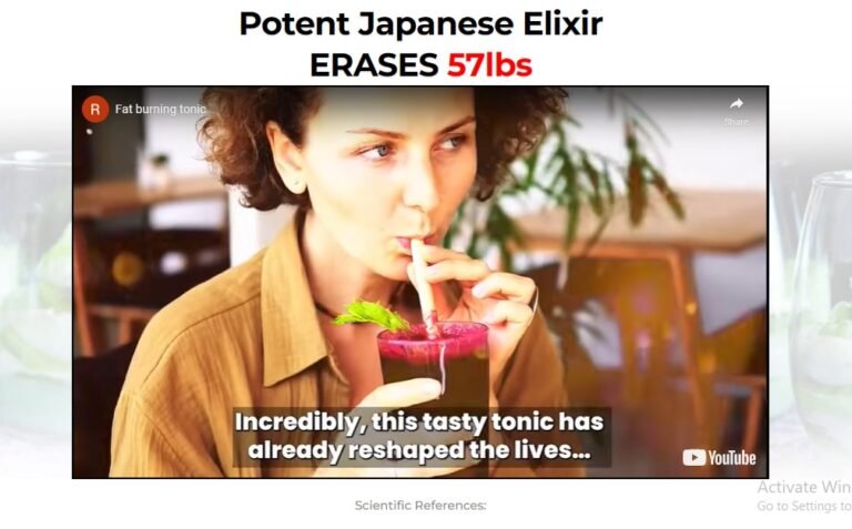 japanese elixir for weight loss