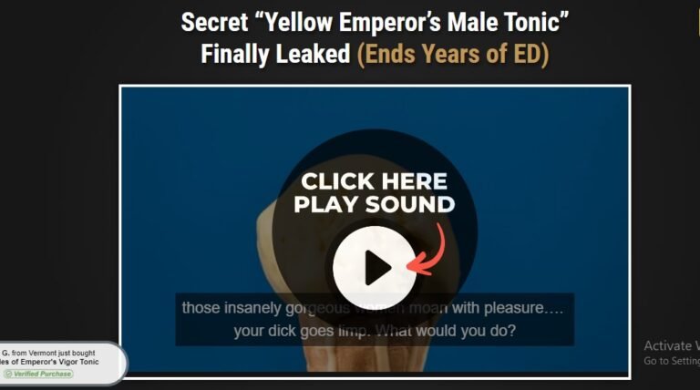 Yellow Emperor’s Male Tonic