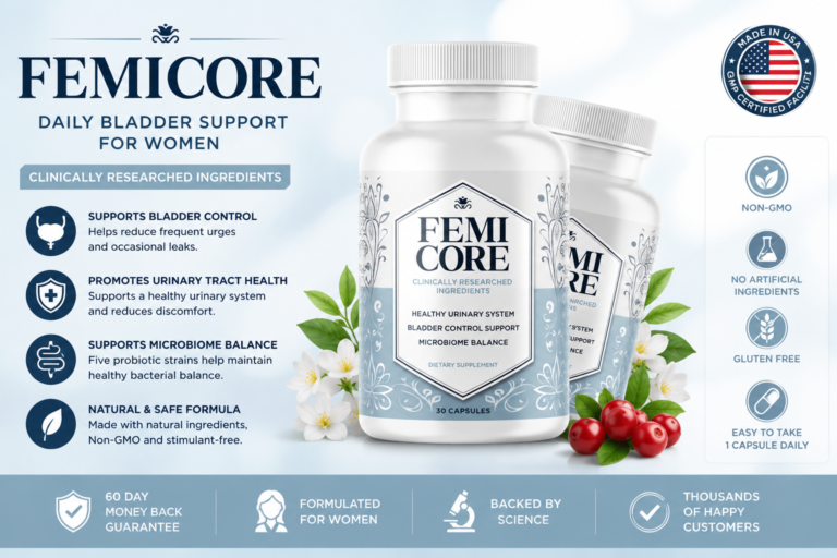 Femicore daily bladder support supplement